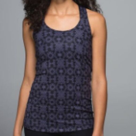Lululemon Cool Racerback Tank Top Mni Prisma Grape - Picture 1 of 8